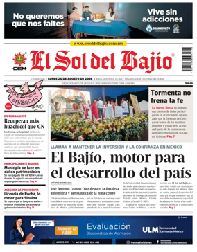 Cover of El Sol de Bajio