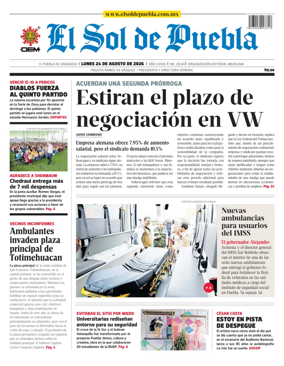 Cover of El Sol de Puebla