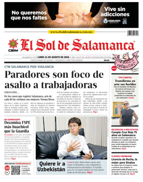 Cover of El Sol de Salamanca