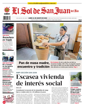 Cover of El Sol de San Juan del Rio