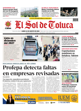 Cover of El Sol de Toluca
