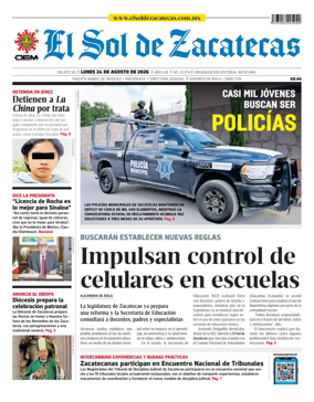 Cover of El Sol de Zacatecas