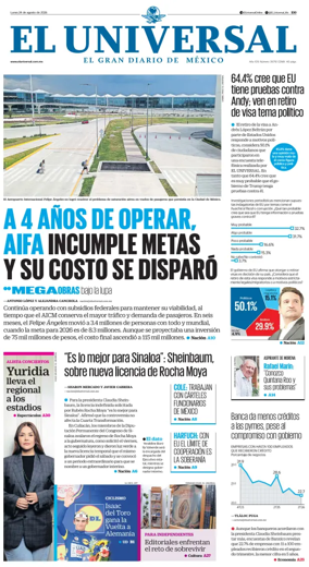 Cover of El Universal