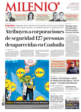 Cover of Milenio Laguna