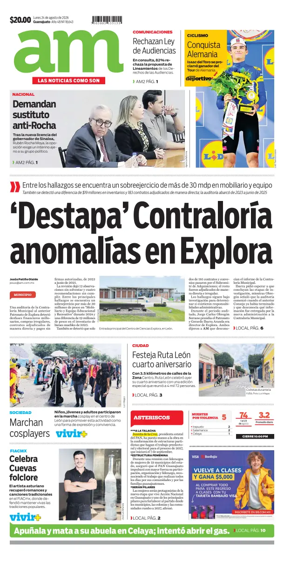 Cover of Periodico AM (Leon)
