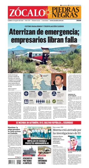 Cover of Zocalo Piedras Negras