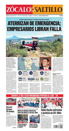 Cover of Zocalo Saltillo