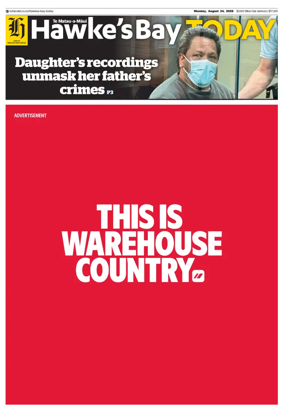 Cover of Hawke's Bay Today
