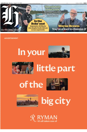 Cover of The New Zealand Herald