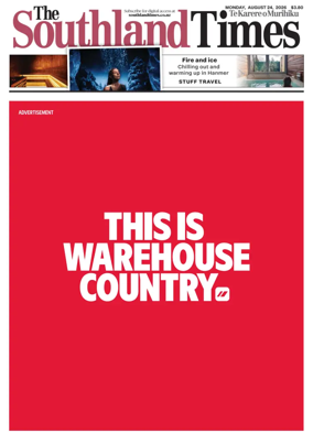 Cover of The Southland Times