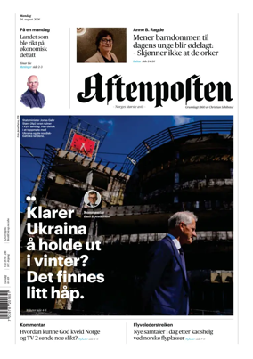Cover of Aftenposten