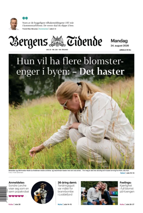 Cover of Bergens Tidende