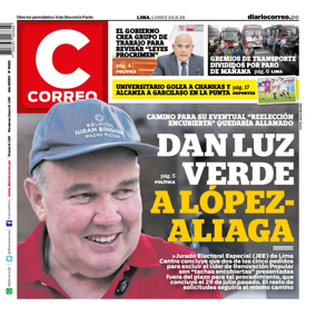 Cover of Diario Correo