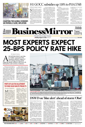 Cover of BusinessMirror