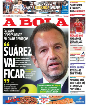 Cover of A BOLA (Portuguese)