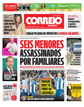 Cover of Correio da Manha