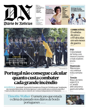 Cover of Diario de Noticias