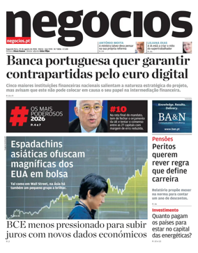 Cover of Jornal de Negocios