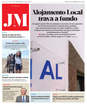Cover of Jornal Madeira