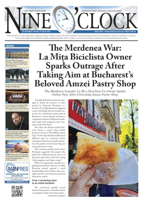 Cover of Nine o clock (Romania) Daily
