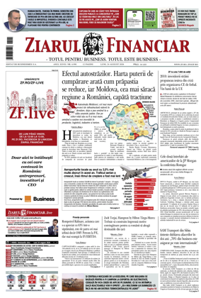 Cover of Ziarul Financiar