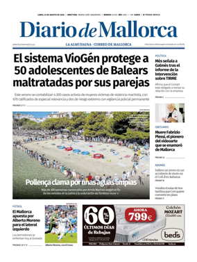 Cover of Diario de Mallorca