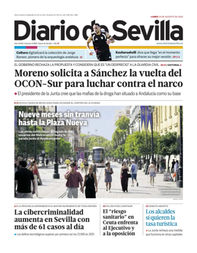 Cover of Diario de Sevilla