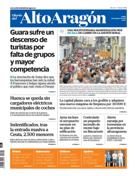 Cover of Diario del Alto Aragon