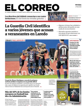 Cover of El Correo (Gipuzkoa)