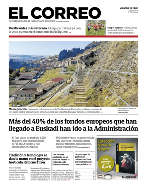 Cover of El Correo (Miranda de Ebro)