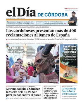 Cover of El Dia de Cordoba