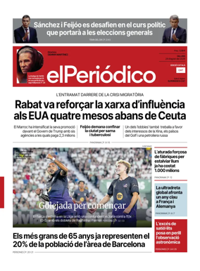 Cover of El Periodico - Catala