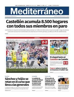 Cover of El Periodico Mediterraneo