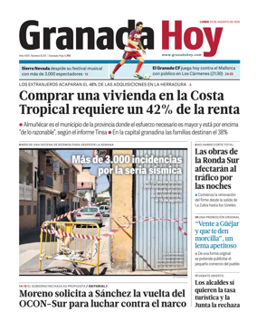 Cover of Granada Hoy