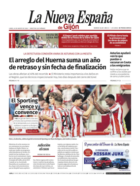 Cover of La Nueva Espana (Gijon)
