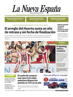 Cover of La Nueva Espana (Oriente)
