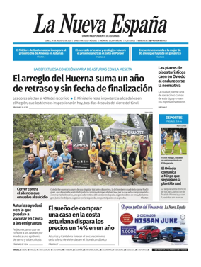 Cover of La Nueva Espana (Oviedo)