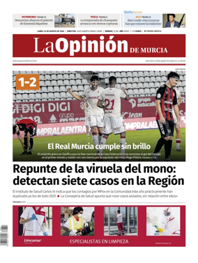 Cover of La Opinion de Murcia