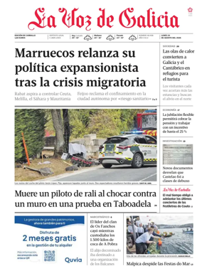 Cover of La Voz de Galicia (Carballo)