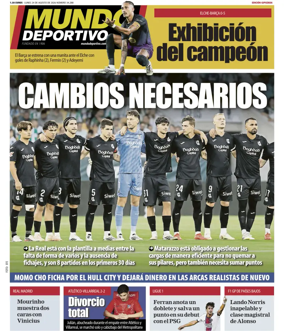 Cover of Mundo Deportivo (Gipuzkoa)