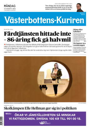 Cover of Vasterbottens-Kuriren