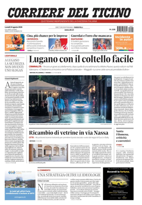 Cover of Corriere del Ticino