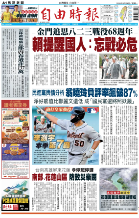 Cover of Liberty Times