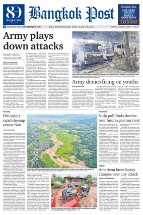 Cover of Bangkok Post