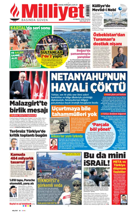 Cover of Milliyet
