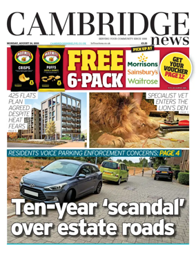 Cover of Cambridge News