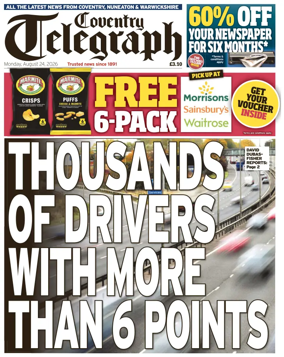 Cover of Coventry Telegraph