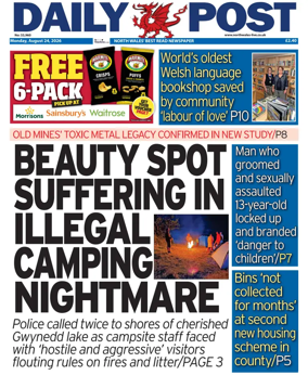 Cover of Daily Post (North Wales)