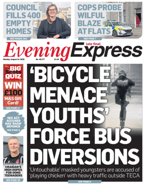 Cover of Evening Express