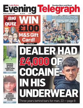 Cover of Evening Telegraph (First Edition)